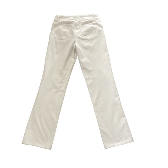 Coldwater Creek  Sz 4 (27x31) Classic Fit Straight Leg Jeans White 186B - Picture 4 of 11